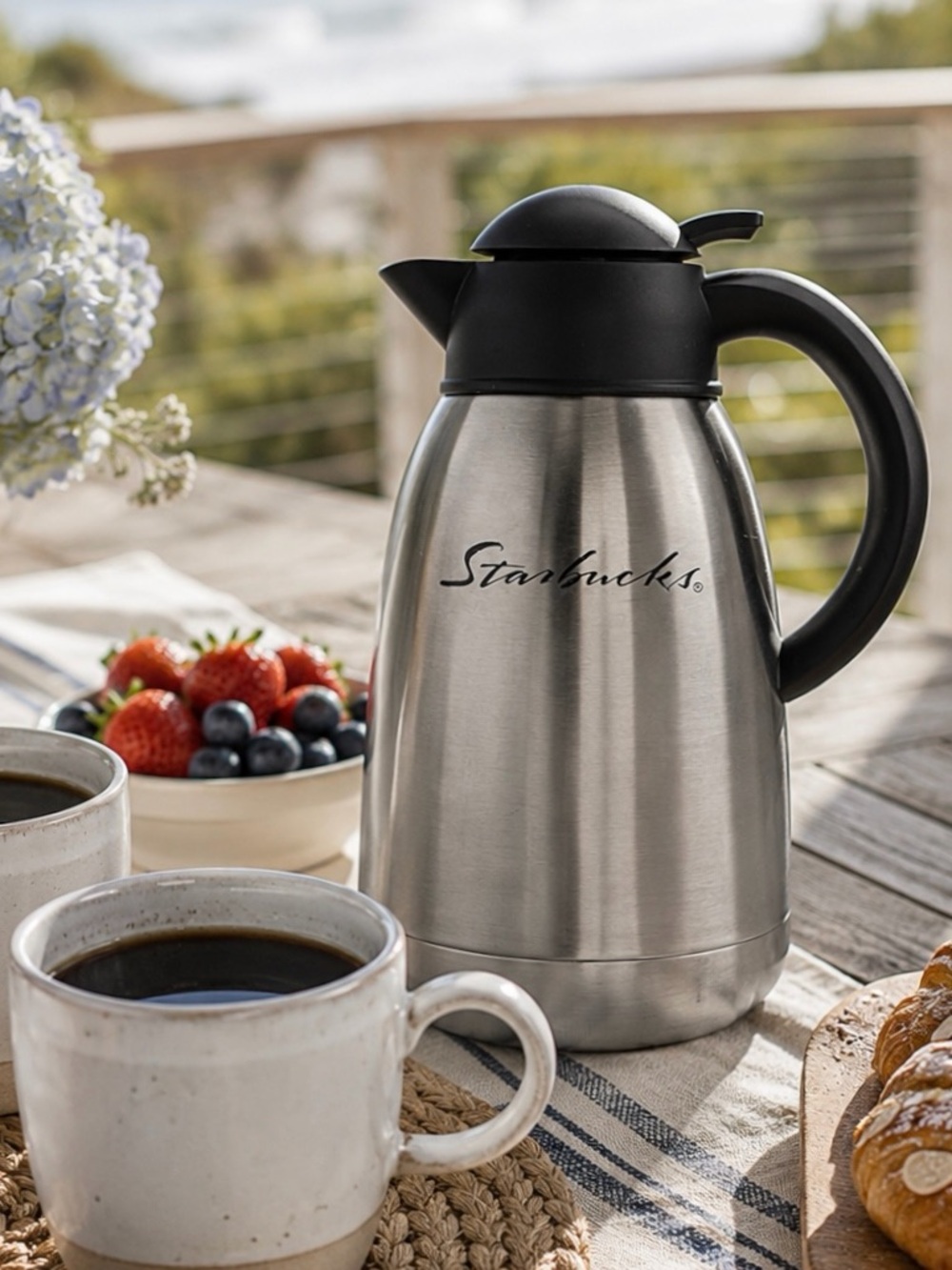 Starbucks Stainless Steel 64 oz Thermal Coffee Carafe – 8 Cup